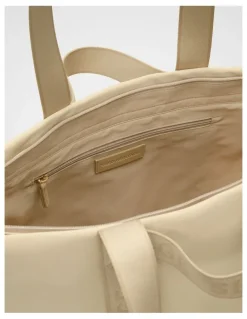 Seed Heritage Seed Weekend Tote in Cashew Cream