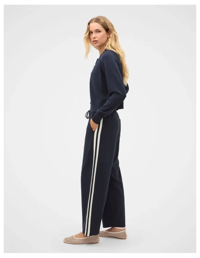 Seed Heritage Side Stripe Barrel Leg Pant