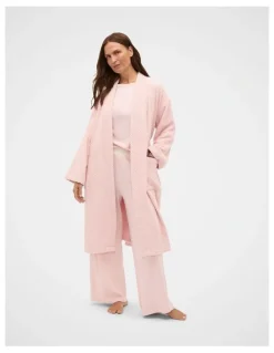 Seed Heritage Textured Robe in Blossom