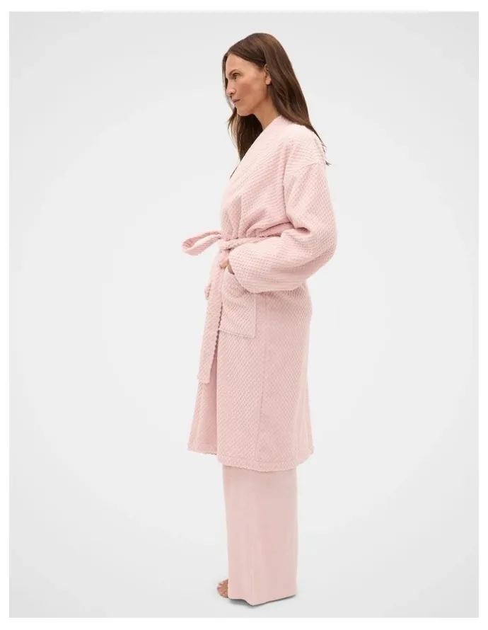 Seed Heritage Textured Robe in Blossom