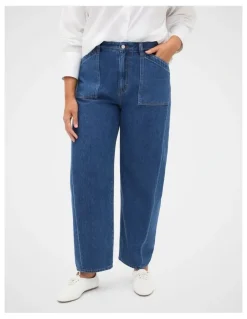 Seed Heritage Barrel Leg Pocket Jean