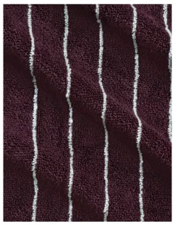 Sheridan Aven Stripe Robe in Clove