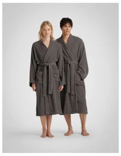 Sheridan Living Textures Robe in Granite