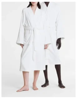 Sheridan Living Textures Robe in White