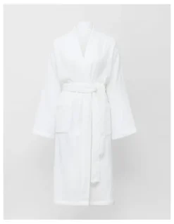 Sheridan Living Textures Robe in White
