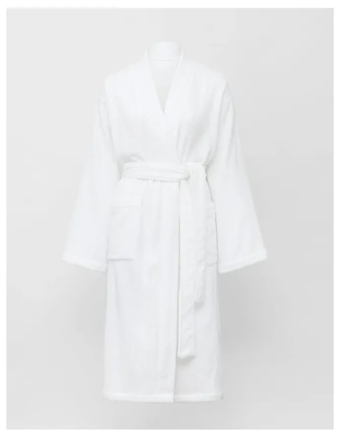 Sheridan Living Textures Robe in White