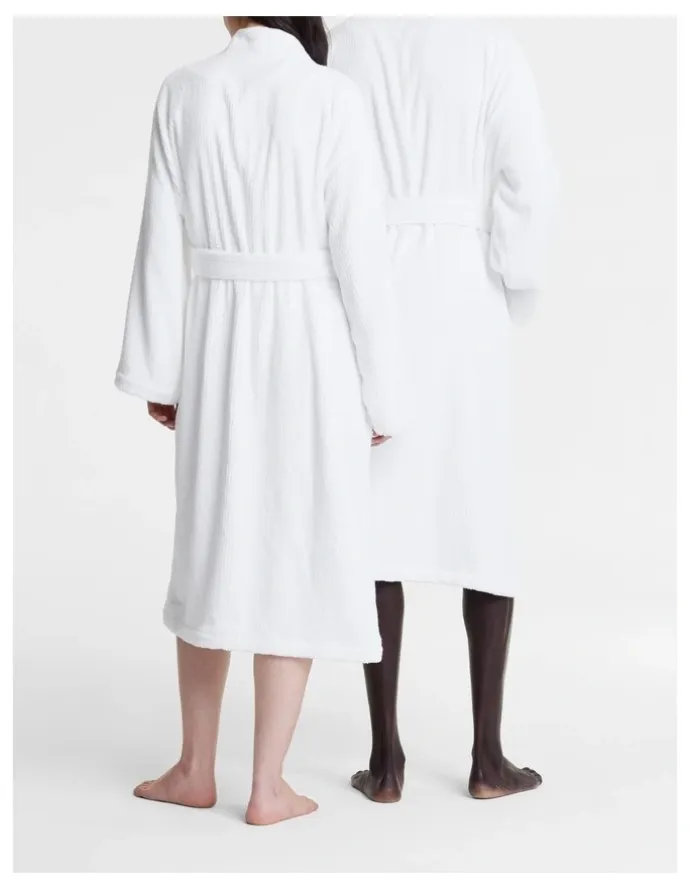 Sheridan Living Textures Robe in White