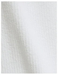 Sheridan Living Textures Robe in White