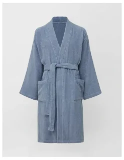 Sheridan Living Textures Robe in Orient Blue