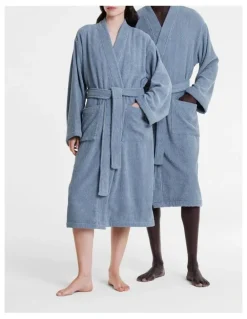 Sheridan Living Textures Robe in Orient Blue
