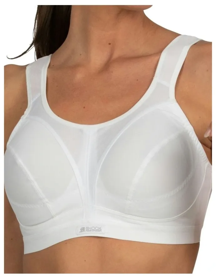 Shock Absorber Active D+ Classic Support Sports Bra in White