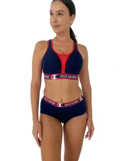 Shock Absorber Moisture Wicking Sports Underwear Shorty in Athletic Navy