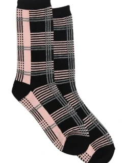 Simon De Winter Modern Wool Crew Socks 1 Pack in Black