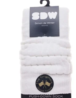 Simon De Winter Slouch Socks 1 Pack in Ivory
