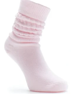 Simon De Winter Slouch Socks 1 Pack in Pale Pink