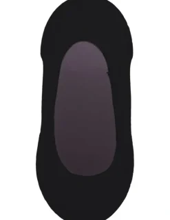 Simon De Winter Super Smooth No Show Sockette 3 Pack in Black