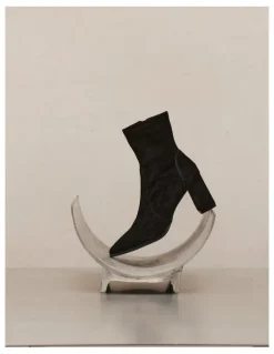 Siren Hope Ankle Boots in Black Suede