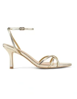 Siren Madison Point Toe Strappy Heel in Gold