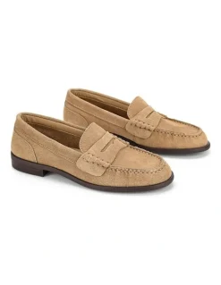 SIREN Paddy Loafers in Taupe Suede