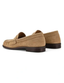 SIREN Paddy Loafers in Taupe Suede
