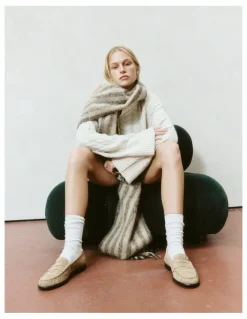 SIREN Paddy Loafers in Taupe Suede