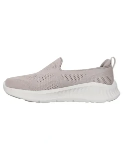 Skechers 125645 Tpe Go Walk Now Eliana Sneaker in Taupe