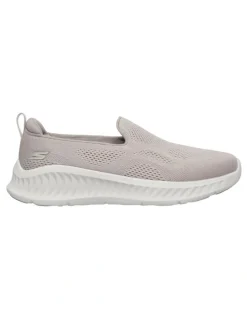 Skechers 125645 Tpe Go Walk Now Eliana Sneaker in Taupe