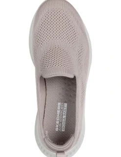 Skechers 125645 Tpe Go Walk Now Eliana Sneaker in Taupe