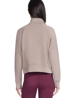 Skechers Cozy Luxe Jacket in Lt Brown