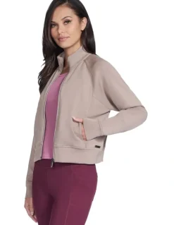 Skechers Cozy Luxe Jacket in Lt Brown