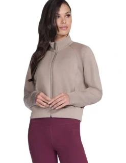 Skechers Cozy Luxe Jacket in Lt Brown