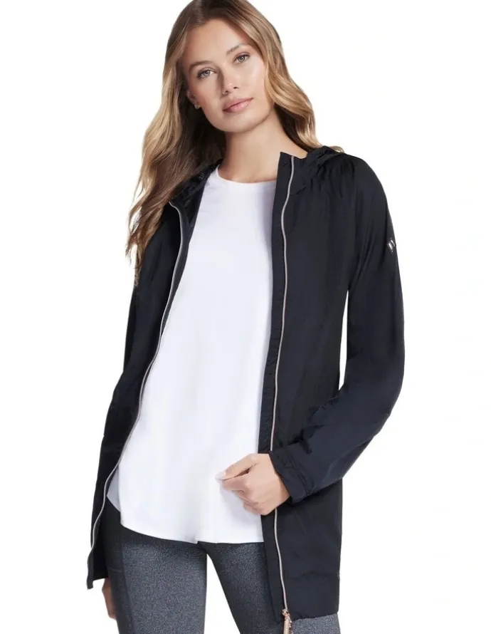 Skechers Go Walk Anorak Jacket in lack JA170 BLK