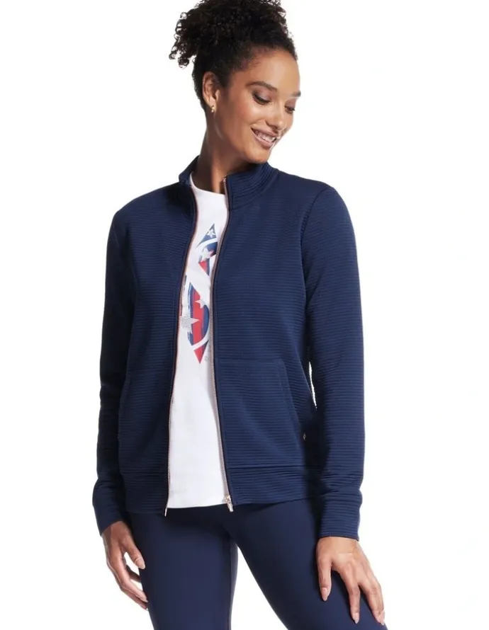 Skechers Go Walk Everywhere Jacket in Blue