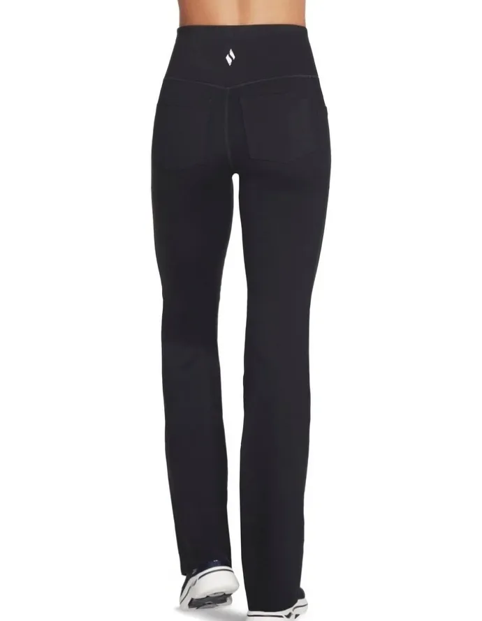 Skechers Go Walk Wear Evolution II Flare Pant in Black