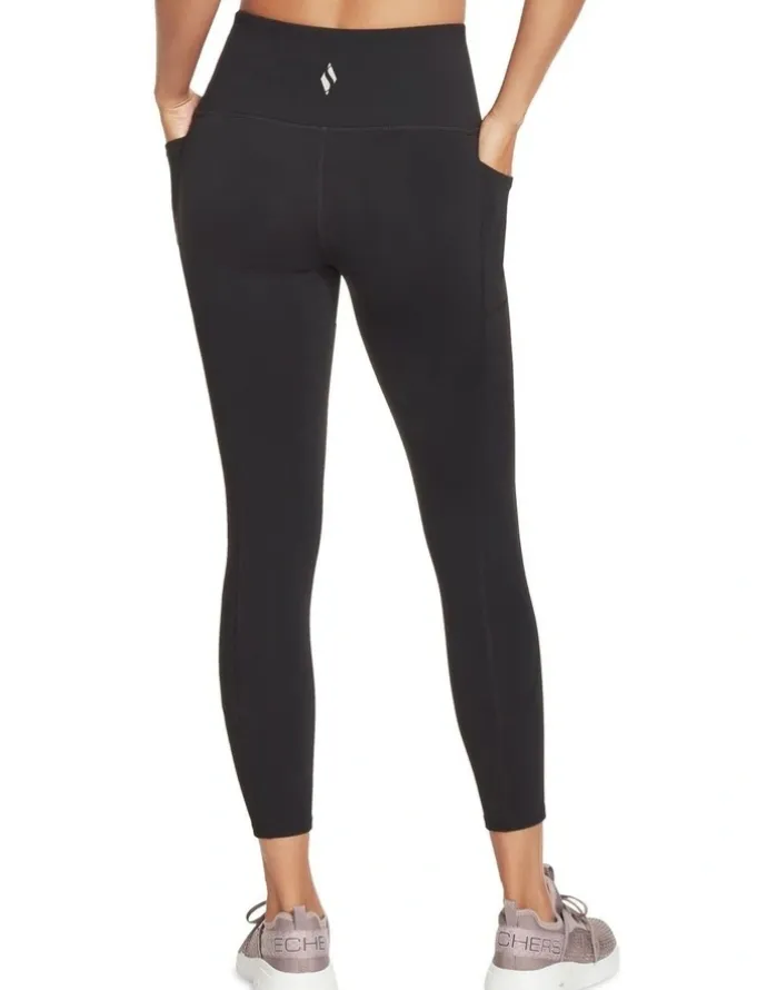 Skechers Gowalk High Waist 7/8 Legging in Black