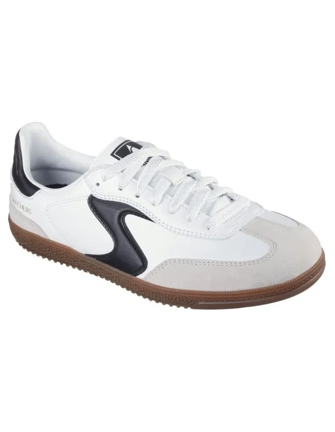 Skechers Hotshot Kickoff Shoes in WBK White/Black
