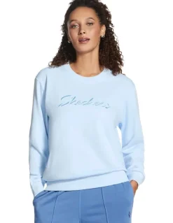 Skechers Signature Crew in Blue