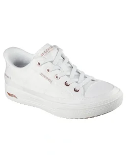 Skechers Slip-Ins Arch Fit Arcade See Ya There in White