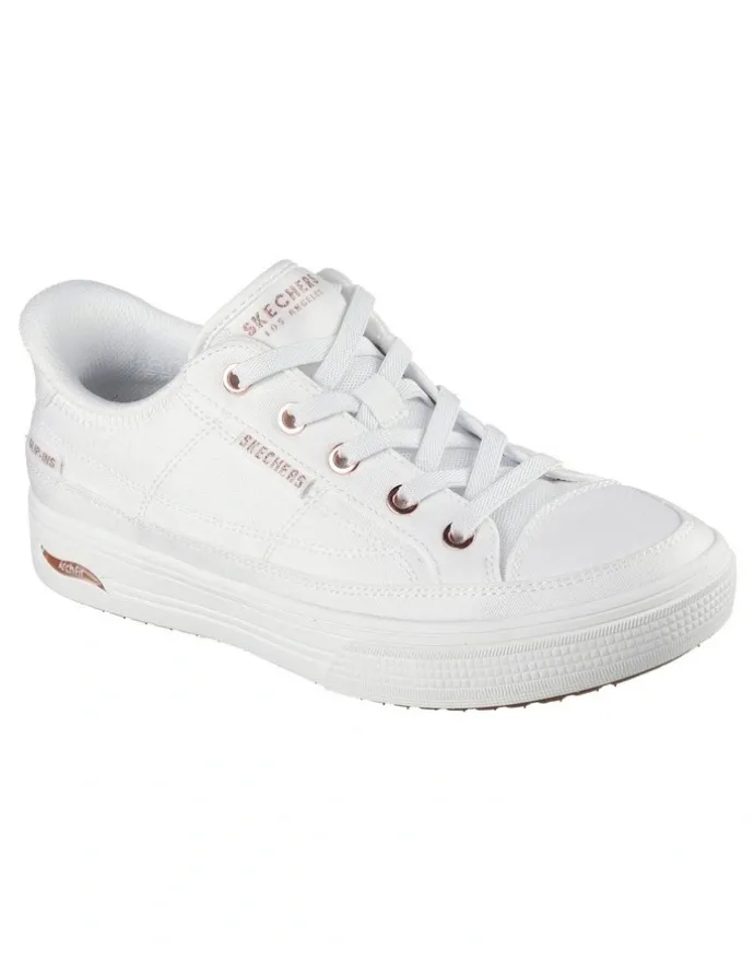 Skechers Slip-Ins Arch Fit Arcade See Ya There in White