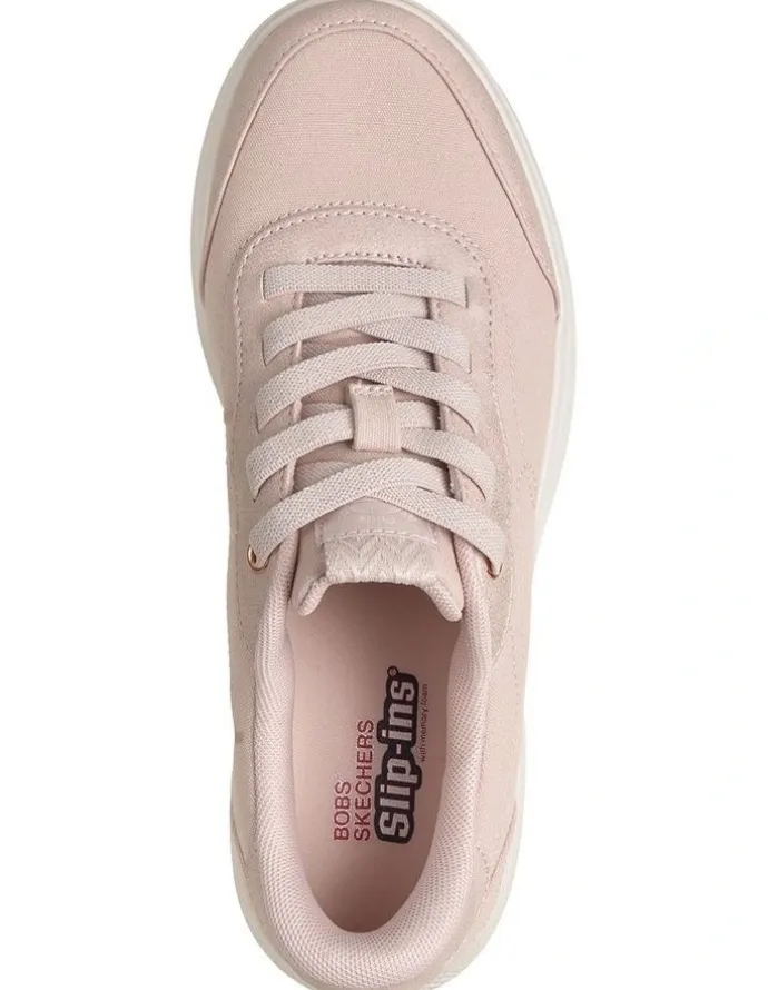 Skechers Slip-Ins Bobs Skip Cute City Stride in Light Pink