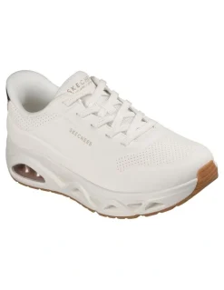 Skechers Slip-Ins Uno Glide-Step Glide On Air Shoes in White