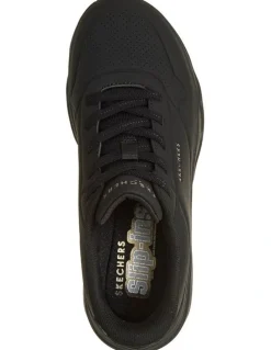 Skechers Slip-Ins Uno Glide-Step Glide On Air Shoes in Black