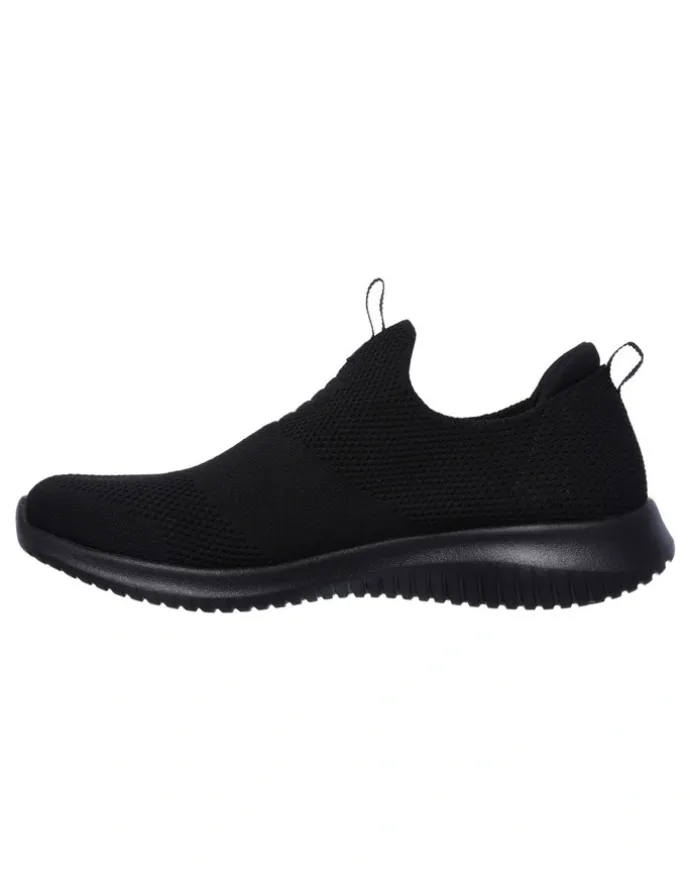 Skechers Ultra Flex First Take Slip-on Sneaker in Black