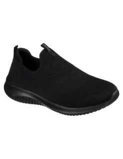 Skechers Ultra Flex First Take Slip-on Sneaker in Black