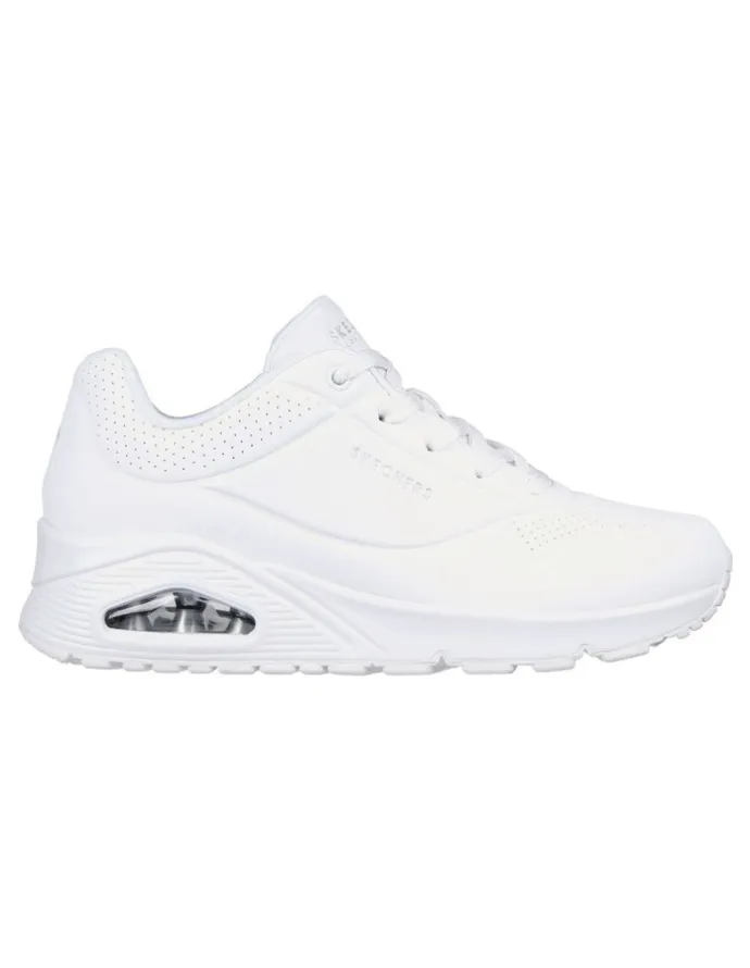 Skechers Uno Stand On Air Sneaker in White
