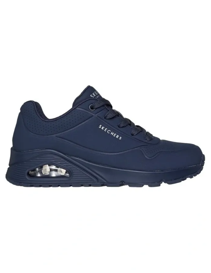 Skechers Uno Stand On Air Shoes in Navy