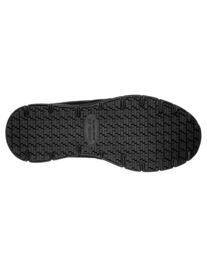 Skechers Work Relaxed Fit Nampa Shoes in Black