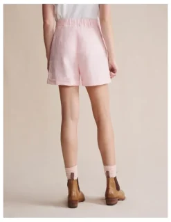 S.Kidman Leura Linen Shorts 1STW00108 in Pink