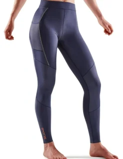 SKINS Series-5 Activewear Long Tight in Navy Blue