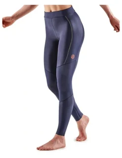 SKINS Series-5 Activewear Long Tight in Navy Blue